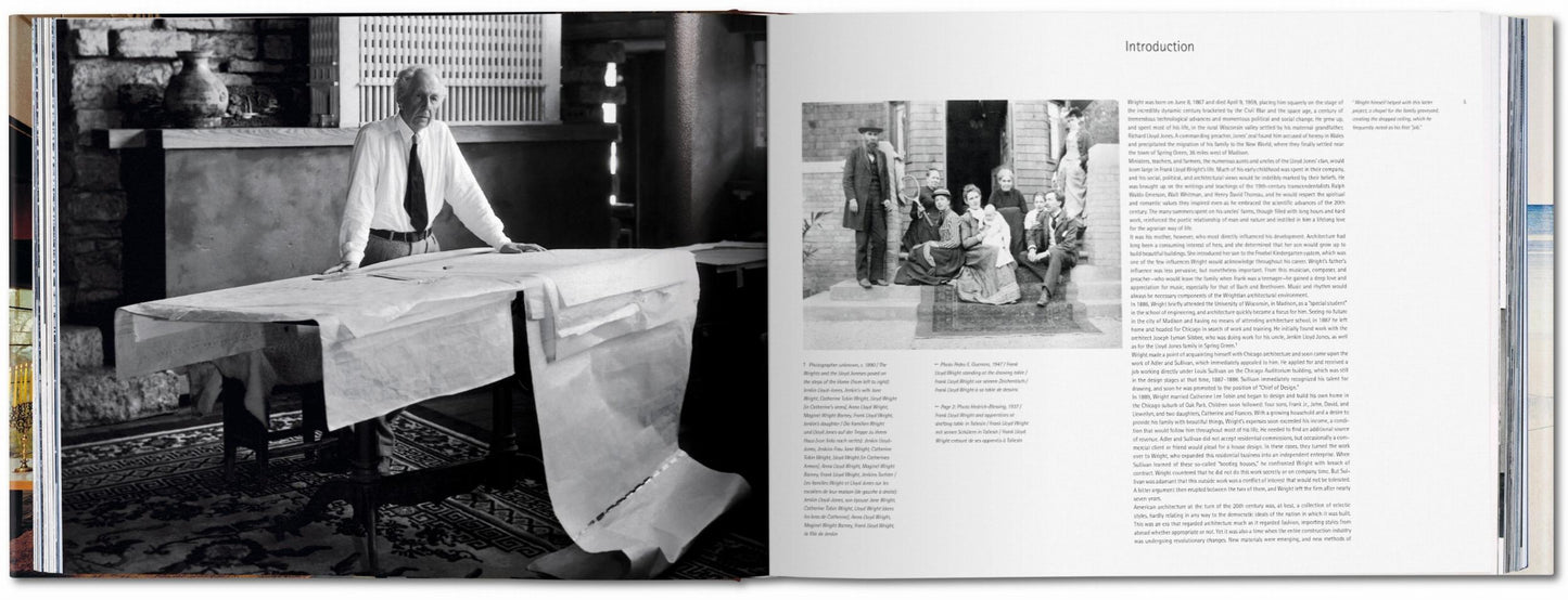 Frank Lloyd Wright (German, French, English) Book