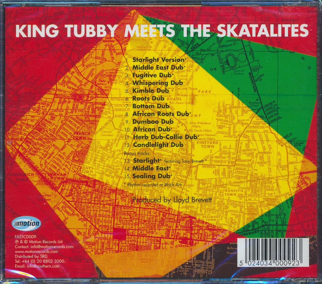 The Skatalites - Legendary Skatalites In Dub: The Skatalites Meet King Tubby Music CD