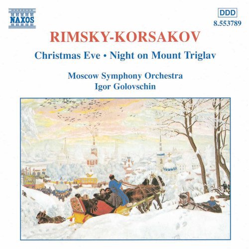 the album cover for Igor Golovschin - Christmas Eve