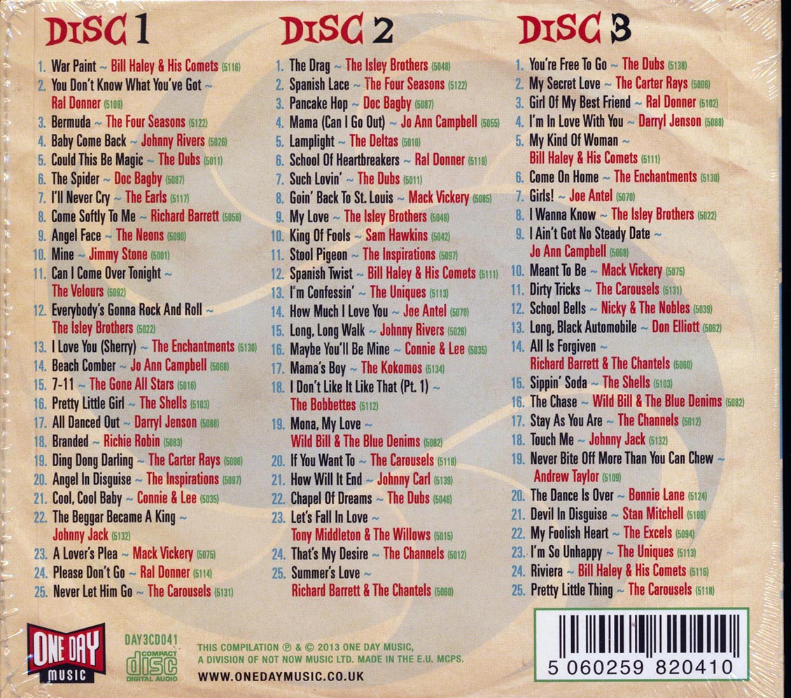 Various - War Paint: The Gone Records Story 1957-1962 (75 tracks) (3xCD) (deluxe 3-fold digipak) Music CD