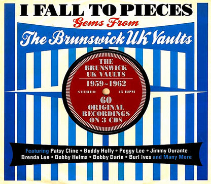 Various - I Fall To Pieces: Gems From The Brunswick UK Vaults 1959-1962 (60 tracks) (3xCD) (deluxe 3-fold digipak) Music CD