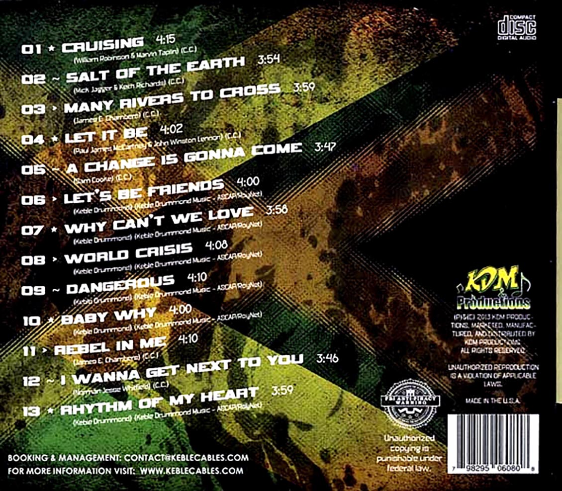 Keble Cables - Mellow Moods Of Music Music CD