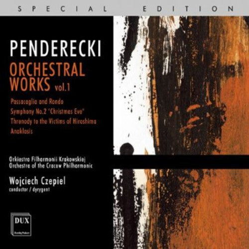 Penderecki / Czepiel / Orch Of Cracow Philharmonic - Orchestral Works 1 - Music CD