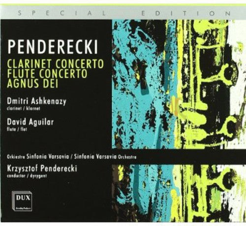 the album cover for Krzysztof Penderecki - Clarinet Concerto