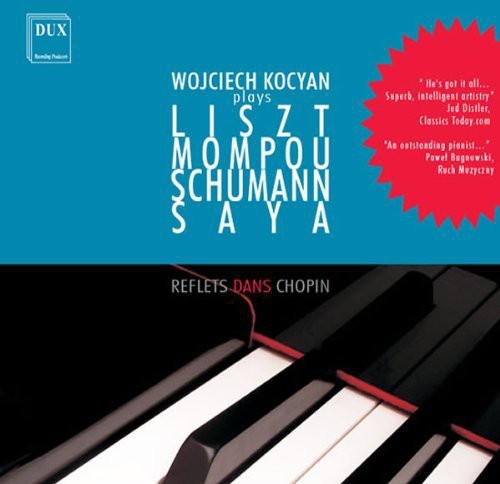 the album cover for Liszt / Mompou / Schumann / Saya / Kocyan - Hommage a Chopin