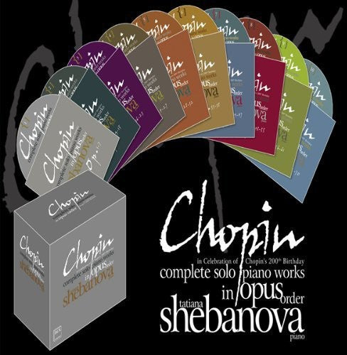 Chopin / Shebanova - Complete Solo Piano Works - Music CD