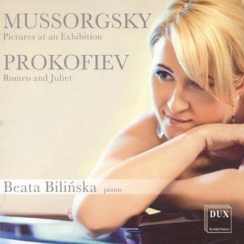 the album cover for Beata Bilinska - Pictures at An Exhibition / Romeo & Juliet