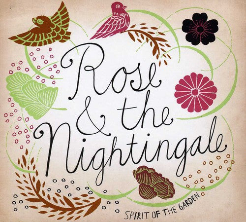 the album cover for Rose & The Nightingale - Spirit of the Garden