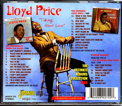 Lloyd Price - Talking About Love: The Ultimate Albums Collection 1960 (30 tracks) Music CD