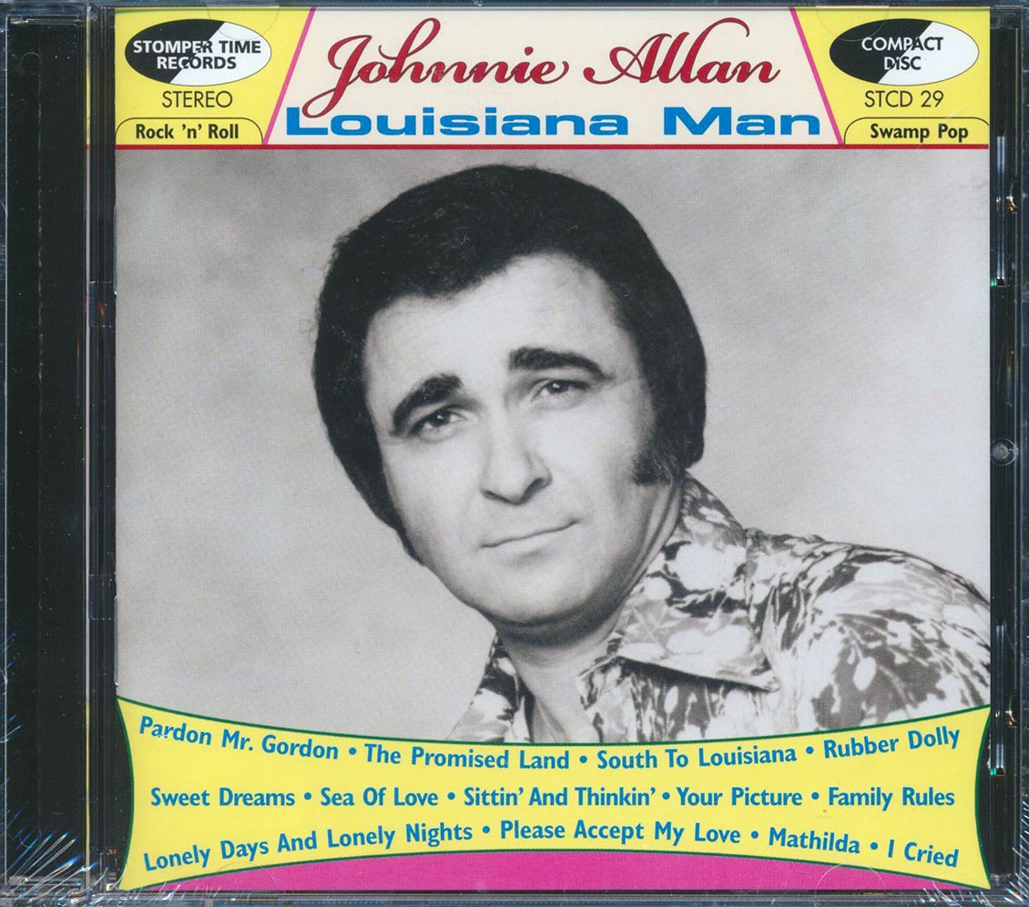 Johnnie Allan - Louisiana Man Music CD