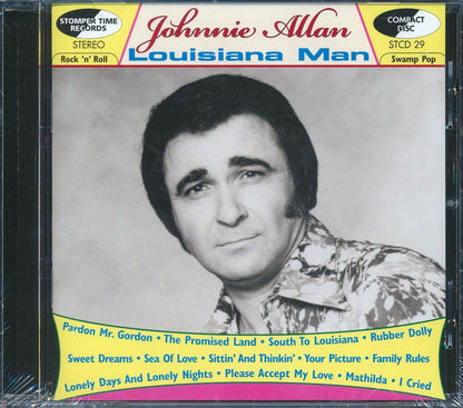 Johnnie Allan - Louisiana Man Music CD