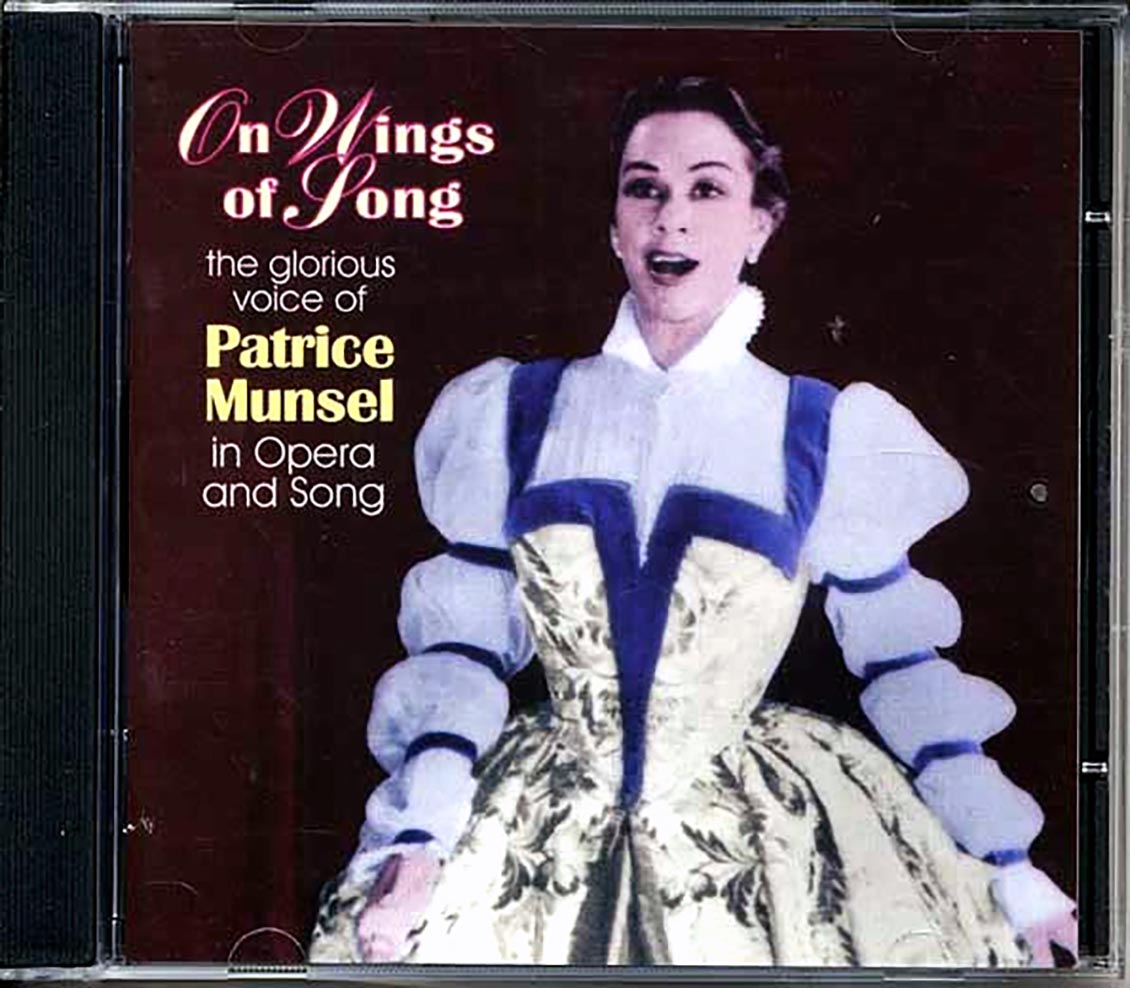 Patrice Munsel - On Wings Of Song: A Patrice Munsel Program + Melba (Original Soundtrack Recording) (2 albums on 1 CD) (21 tracks) (incl. 8-page booklet) Music CD