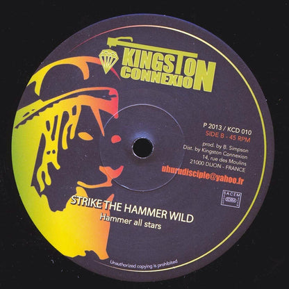Woodrow Noble, Prince Hammer - Reggae A The Best  /  Hammer All Stars - Strike The Hammer Wild (Version) 12" Vinyl Record