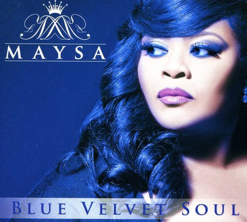 the album cover for Maysa - Blue Velvet Soul