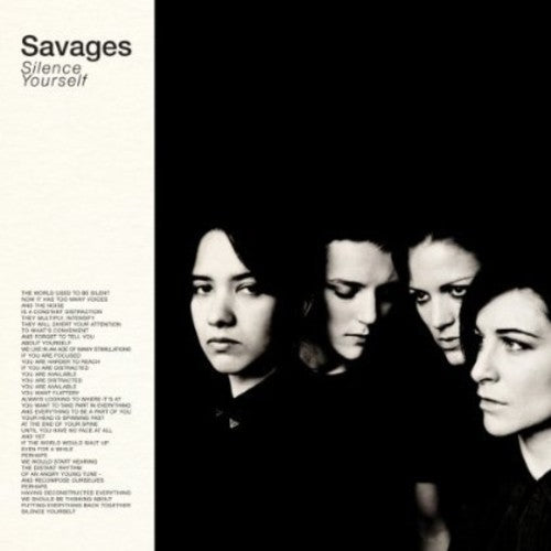 Savages - Silence Yourself - Music CD