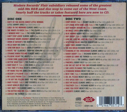Various - Dust My Rhythm & Blues: The Flair Records R & B Story 1953-55 (50 tracks) (2xCD) Music CD