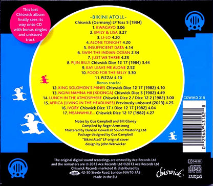 Two Two - Bikini Atoll: Expanded Music CD