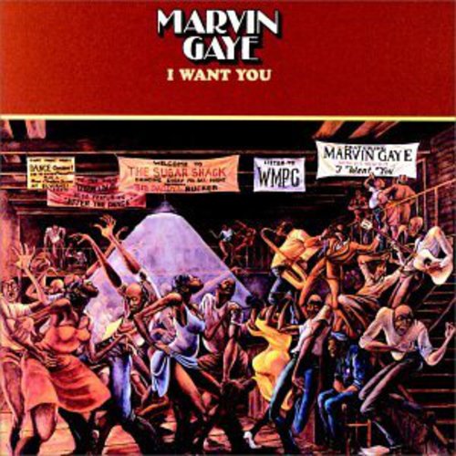 the album cover for Marvin Gaye - I Want You (remastered)