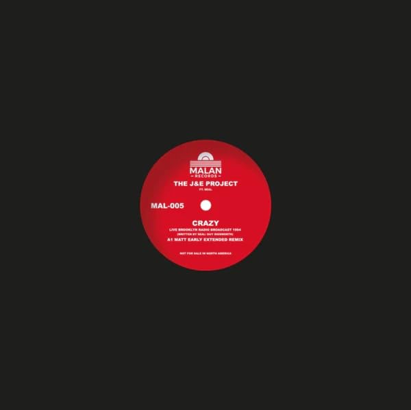 J&E Project - Crazy (Uk) [LP] Vinyl Record Album Cover