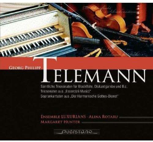 Telemann / Ensemble Luxurians / Rotaru - Trio Sonatas For Recorder - Music CD