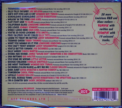 Various - Rhythm N Bluesin By The Bayou: Rompin & Stompin (28 tracks) Music CD