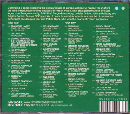 Various - Echoes Of France Volume 2 (50 tracks) (2xCD) Music CD