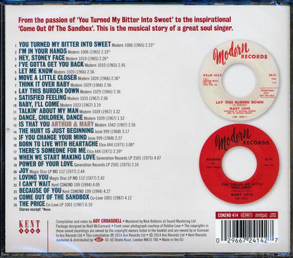 Mary Love - Lay This Burden Down: The Very Best Of Mary Love (25 tracks) Music CD