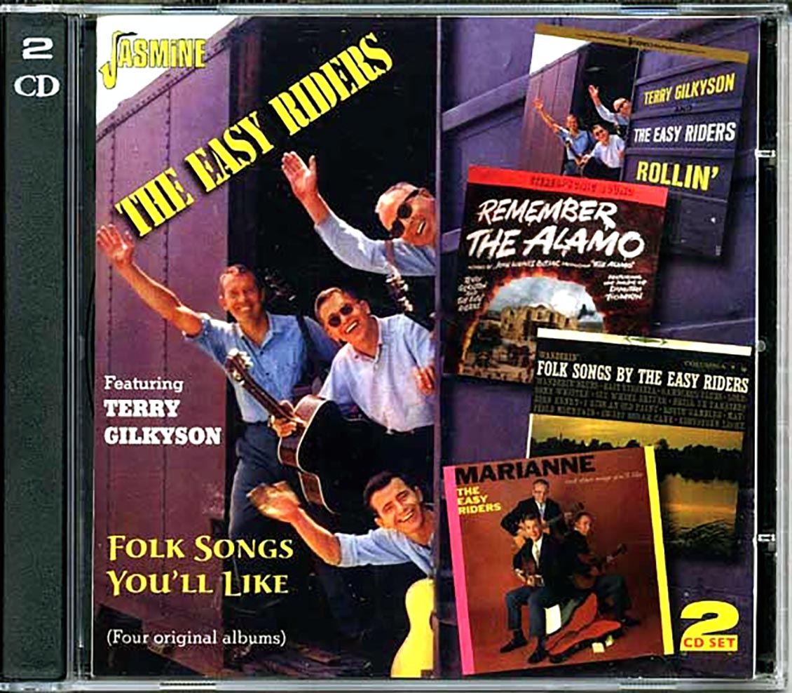 The Easy Riders Terry Gilkyson Folk Songs You'll Like 48 tracks 2xCD Music CD
