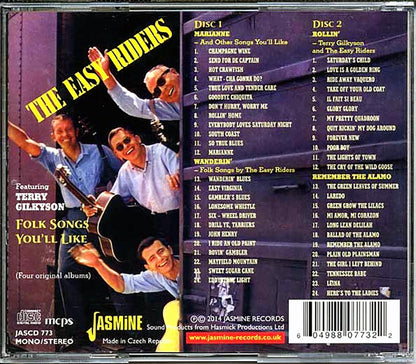 The Easy Riders Terry Gilkyson Folk Songs You'll Like 48 tracks 2xCD Music CD