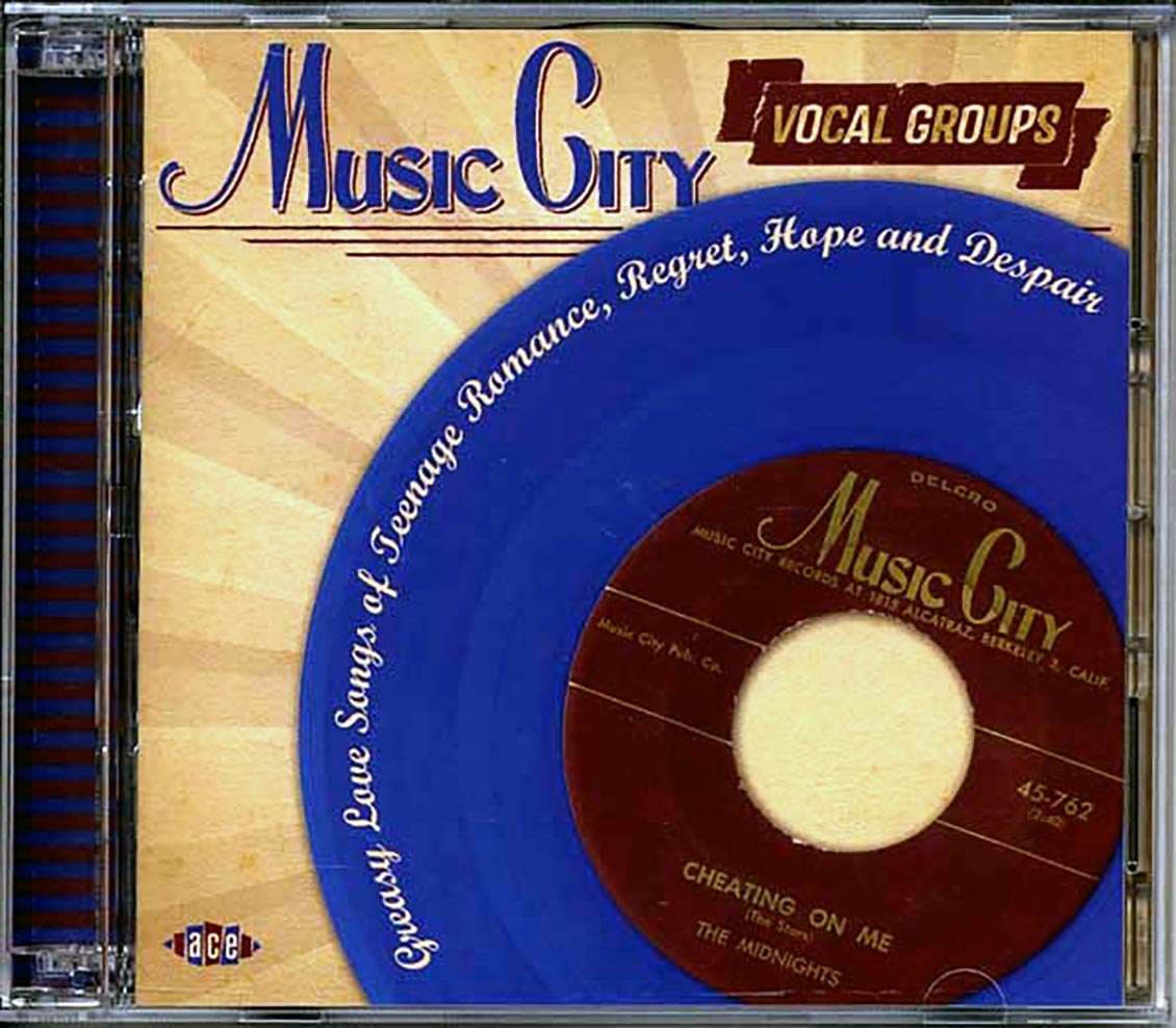 Various - Music City Vocal Groups: Greasy Love Songs Of Teenage Romance, Regret, Hope And Despair (50 tracks) (2xCD) Music CD