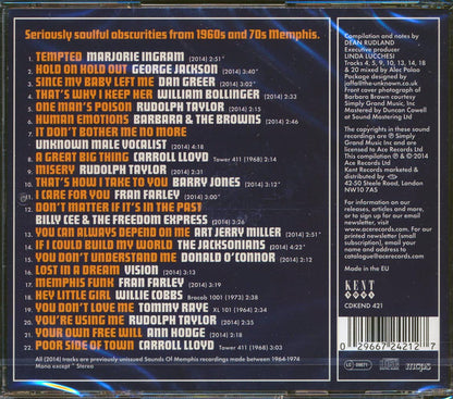 Various - More Lost Soul Gems From Sounds Of Memphis (22 tracks) Music CD