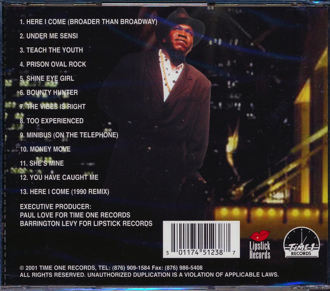 Barrington Levy - Broader Than Broadway: Best Of Music CD