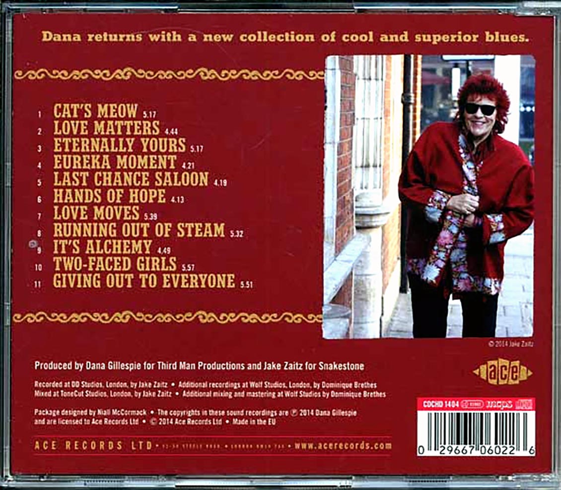 Dana Gillespie - Cat's Meow Music CD