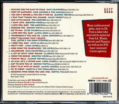 Various - Brent: Superb 60s Soul Sounds (24 tracks) Music CD