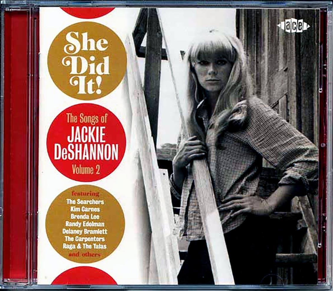 Various - She Did It! The Songs Of Jackie DeShannon Volume 2 (26 tracks) Music CD
