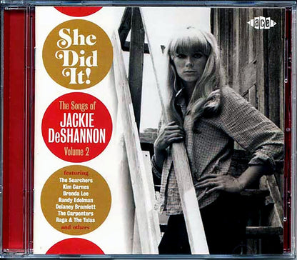 Various - She Did It! The Songs Of Jackie DeShannon Volume 2 (26 tracks) Music CD