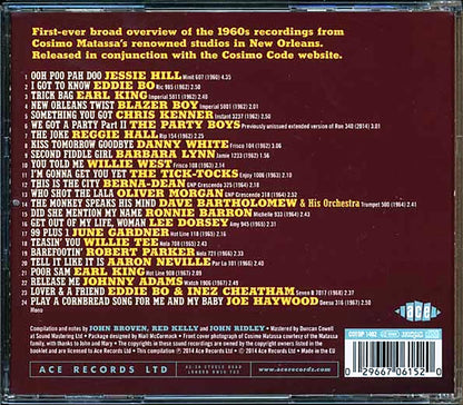 Various - Cracking The Cosimo Code: 60s New Orleans R & B And Soul (24 tracks) Music CD