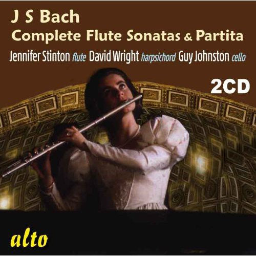 the album cover for Jennifer Stinton - Complete Flute Sonatas & Partita