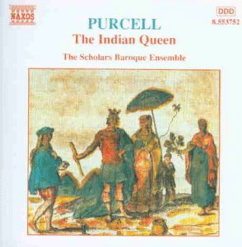 the album cover for The Scholars Baroque Orchestra - Indian Queen