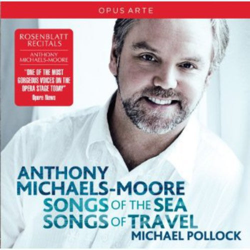 the album cover for Anthony Michaels-Moore - Songs of the Sea / Songs of Travel