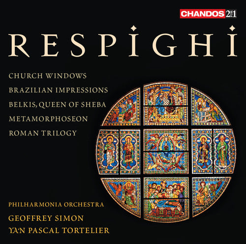 Respighi / Philharmonia Orchestra / Simon - Church Windows / Brazilian Impressions - Music CD