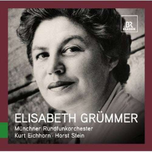 the album cover for Elisabeth GrÃ¼mmer - Elisabeth Gruemmer