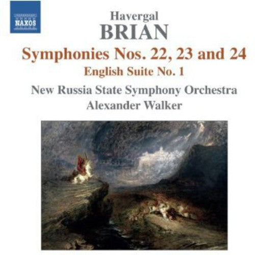 Brian / New Russia State Sym Orch / Walker - Symphonies Nos. 22-24 / English Suite No. 1 - Music CD