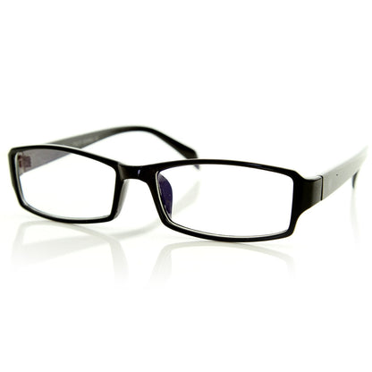 Optical RX Modern Rectangular Basic Frame Clear Lens Glasses 8031
