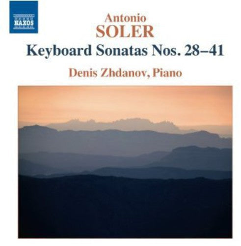 the album cover for Denis Zhdanov - Piano Sonatas Nos. 28-41