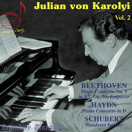 the album cover for Haydn / Beethoven / Julian Karolyi Von - Julian Von Karolyi 2
