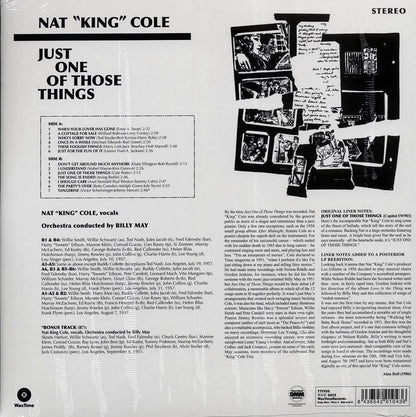 Nat King Cole - Just One Of Those Things (+4 bonus tracks) (ltd. ed.) (180g) (remastered) Vinyl Record