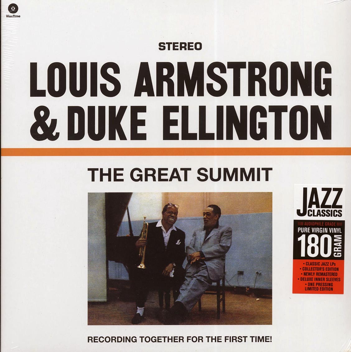 Louis Armstrong, Duke Ellington - Louis Armstrong & Duke Ellington: The Great Summit (+bonus track) (ltd. ed.) (180g) (remastered) Vinyl Record