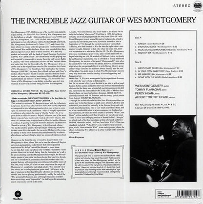 Wes Montgomery - The Incredible Jazz Guitar Of Wes Montgomery (ltd. ed.) (180g) Vinyl Record