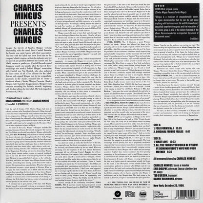 Charles Mingus - Charles Mingus Presents Charles Mingus (180g) Vinyl Record